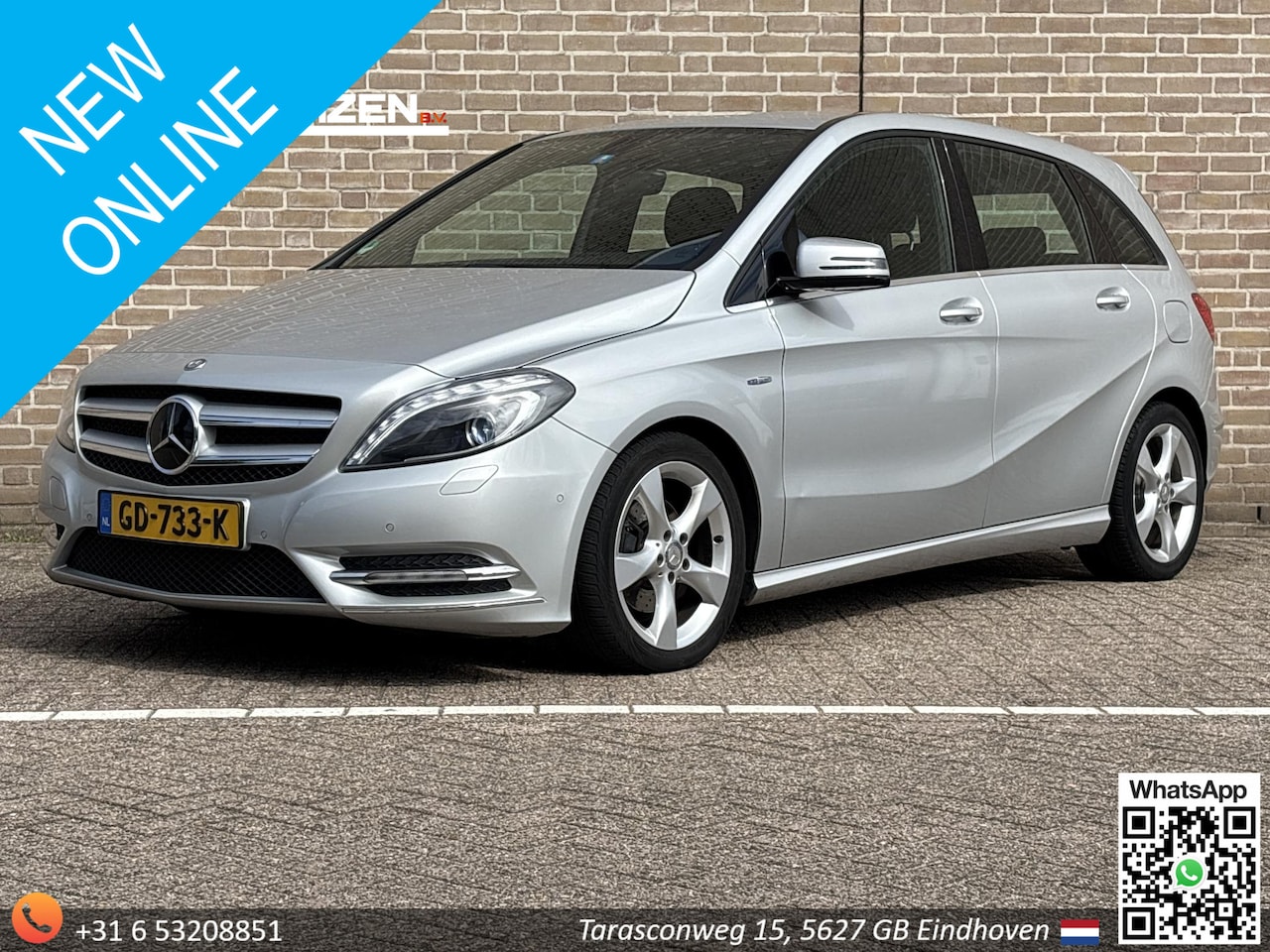Mercedes-Benz B-klasse - 180 Ambition | Leder | Climate | Airco | Cruise | Navi | PDC | - AutoWereld.nl