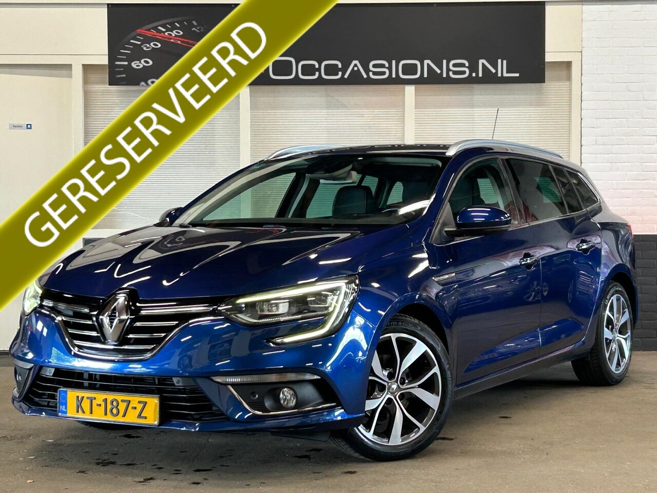 Renault Mégane Estate - 1.2 TCe Bose + HALF STOF/LEDER + DEALER ONDERHOUDEN - AutoWereld.nl