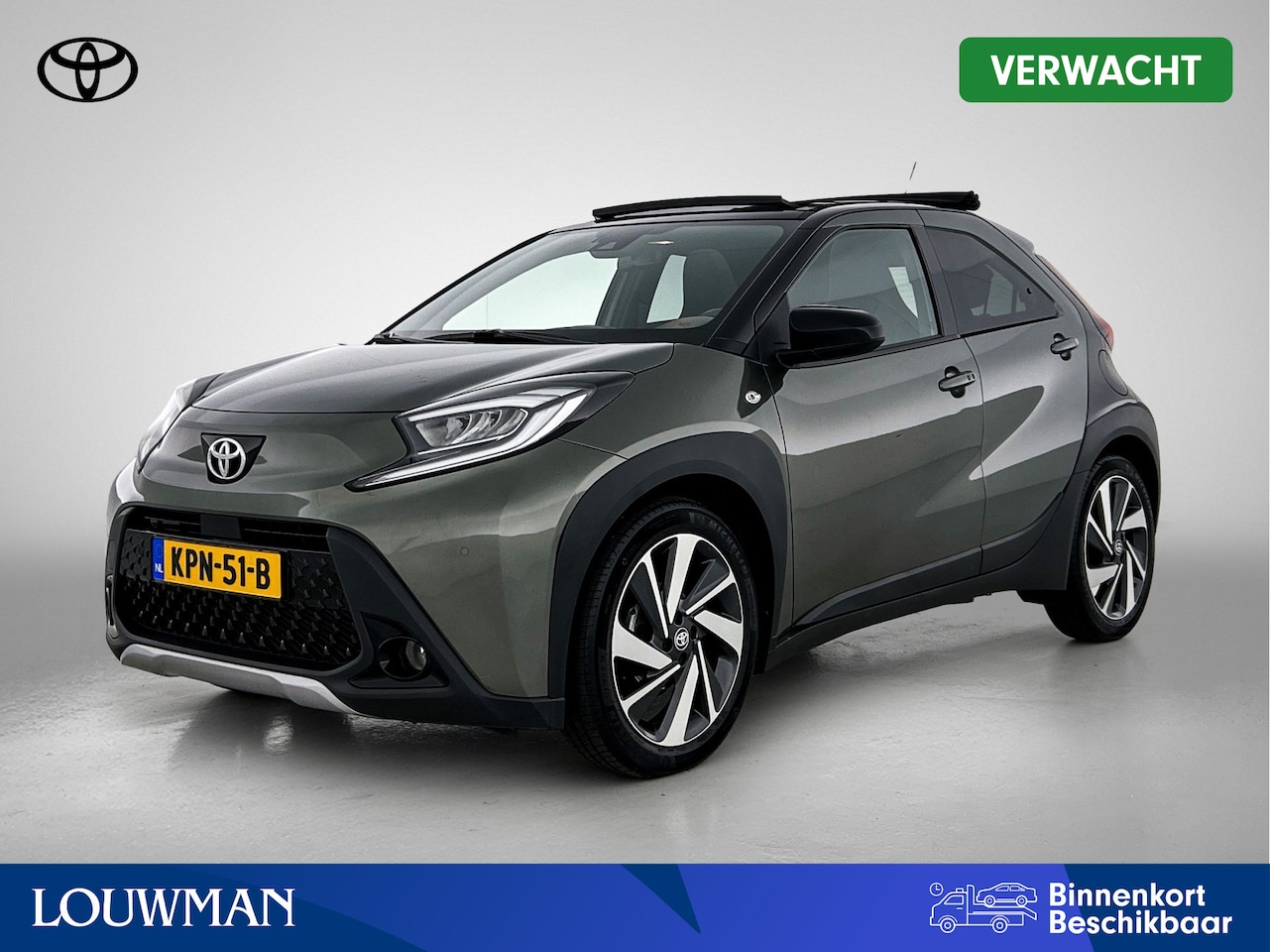 Toyota Aygo X - 1.0 VVT-i S-CVT Automaat Premium Cabrio | JBL-Audio | Navigatie | Apple Carplay -/ Android - AutoWereld.nl