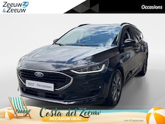 Ford Focus Wagon - 1.0 EcoBoost Hybrid Titanium | Trekhaak | Stoel, stuur en voorruitverwarming | Cruise | Cl
