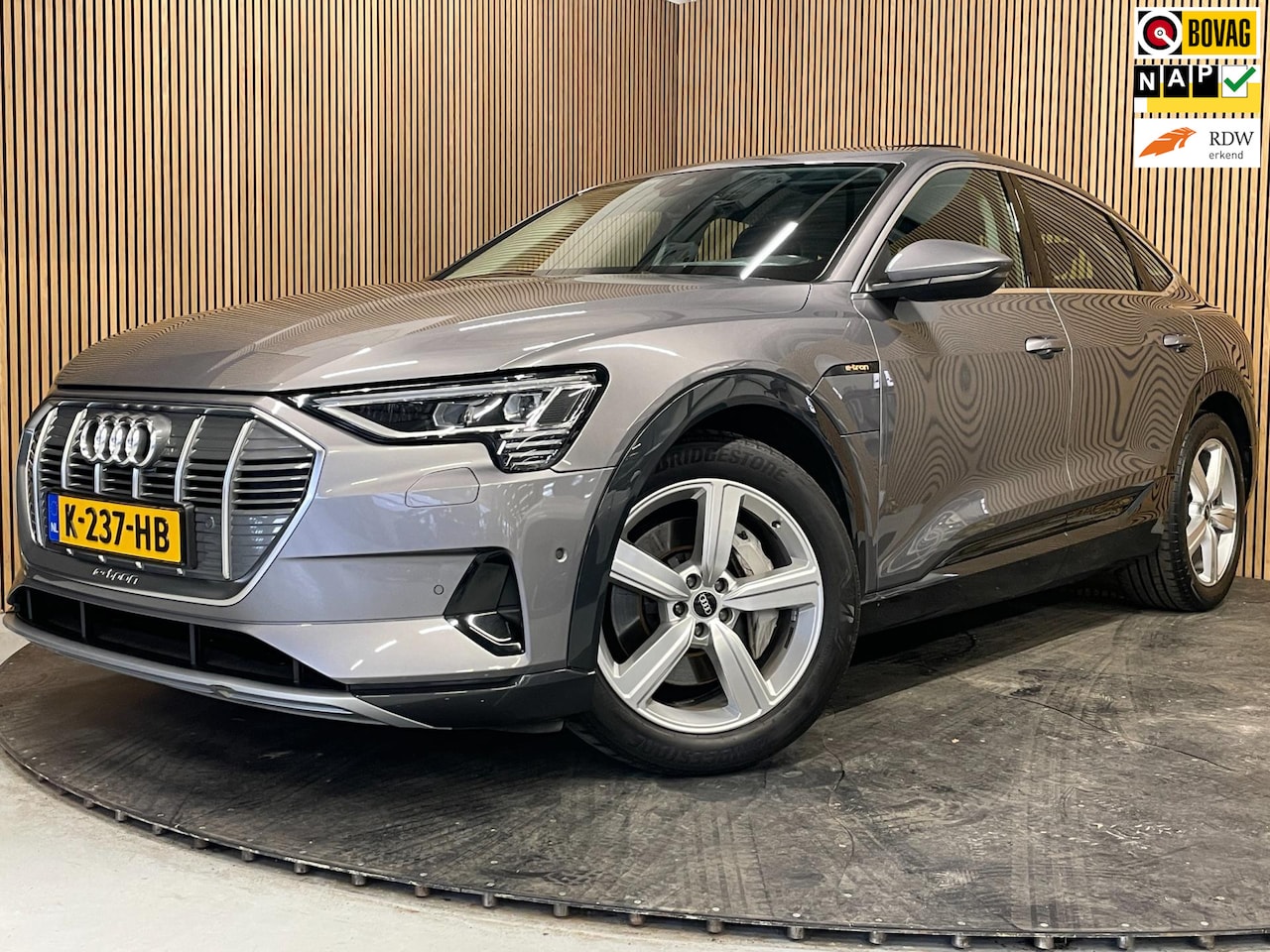 Audi e-tron Sportback - 55 Quattro Business Plus 95 kWh|90%SOH|GROTE ACCU|PANO|LEDER|ACC|MEMORY|CAMERA|CARLAY/ANDR - AutoWereld.nl