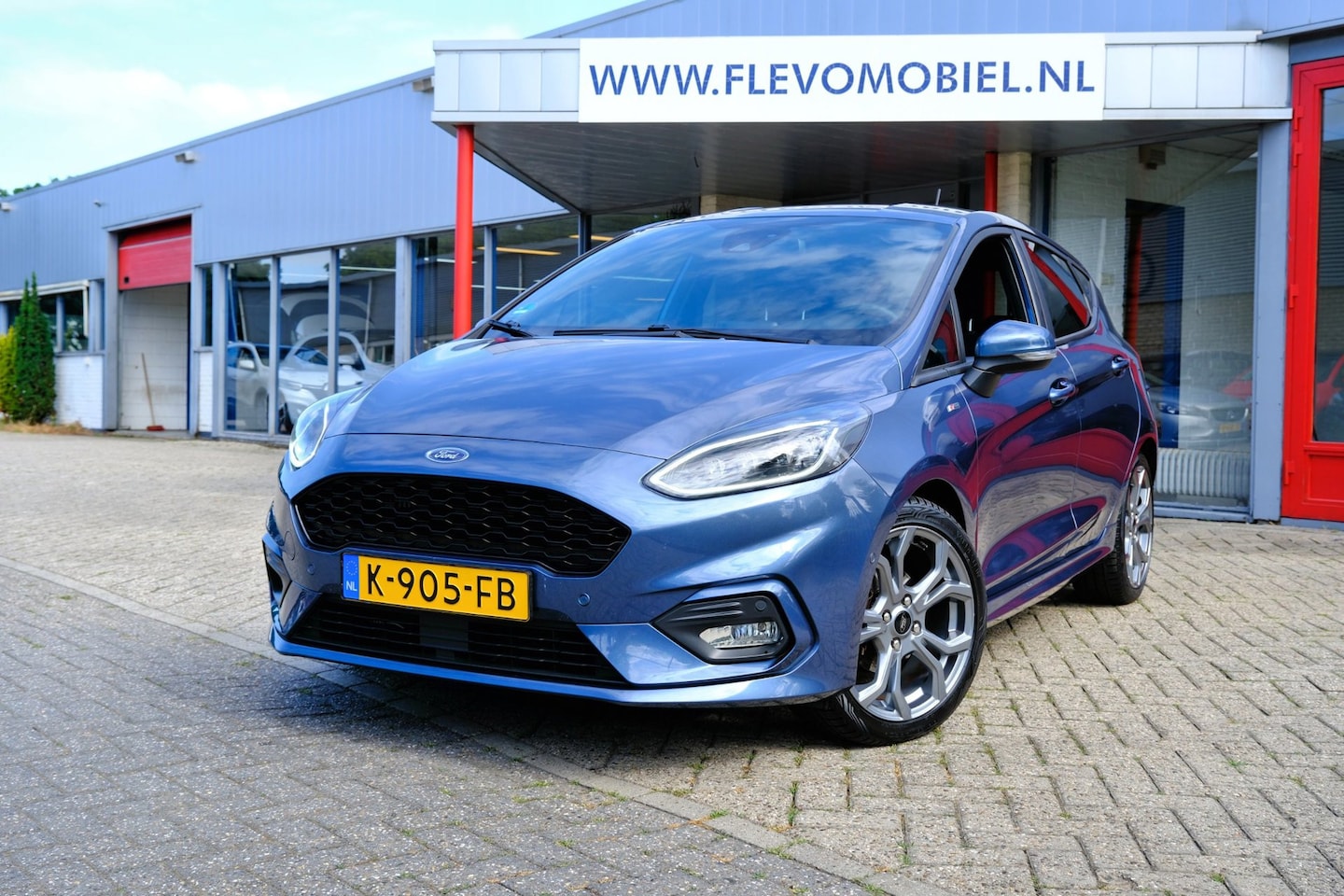 Ford Fiesta - 1.0 EcoBoost Hybrid ST-Line 5-drs Navi|CarPlay|Clima|ParkAssist|LMV - AutoWereld.nl