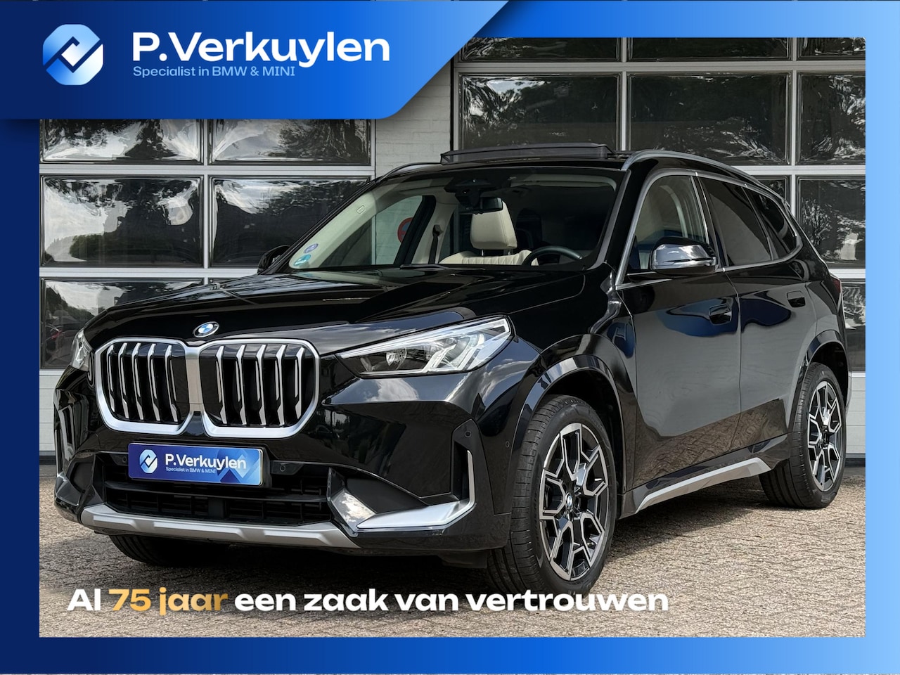 BMW X1 - xDrive23i X LINE | PANORAMA | SPORTSTOELEN | ELEKTRISCHE STOEL | LEDER | 18 INCH LM VELGEN - AutoWereld.nl