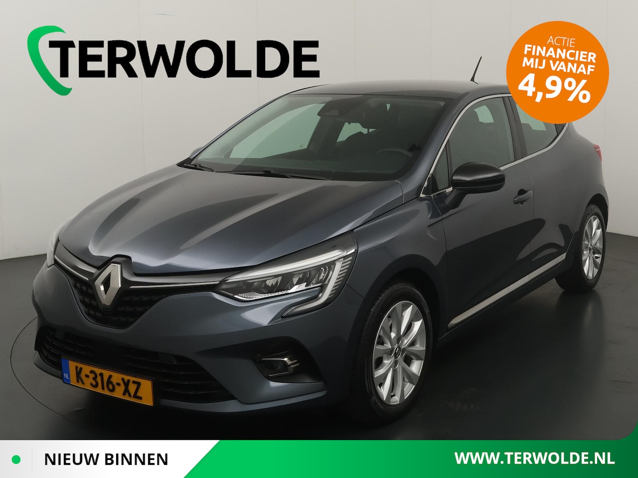 Renault Clio - TCe 130 EDC Intens | AUTOMAAT | Stoel- & Stuurverw. | Navigatie | - AutoWereld.nl
