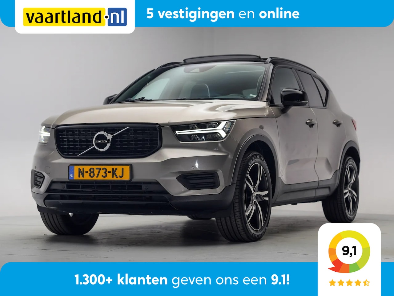 Volvo XC40 - 1.5 T2 R-Design Aut. [ Panoramadak H/K Adapt.cruise Memory ] - AutoWereld.nl
