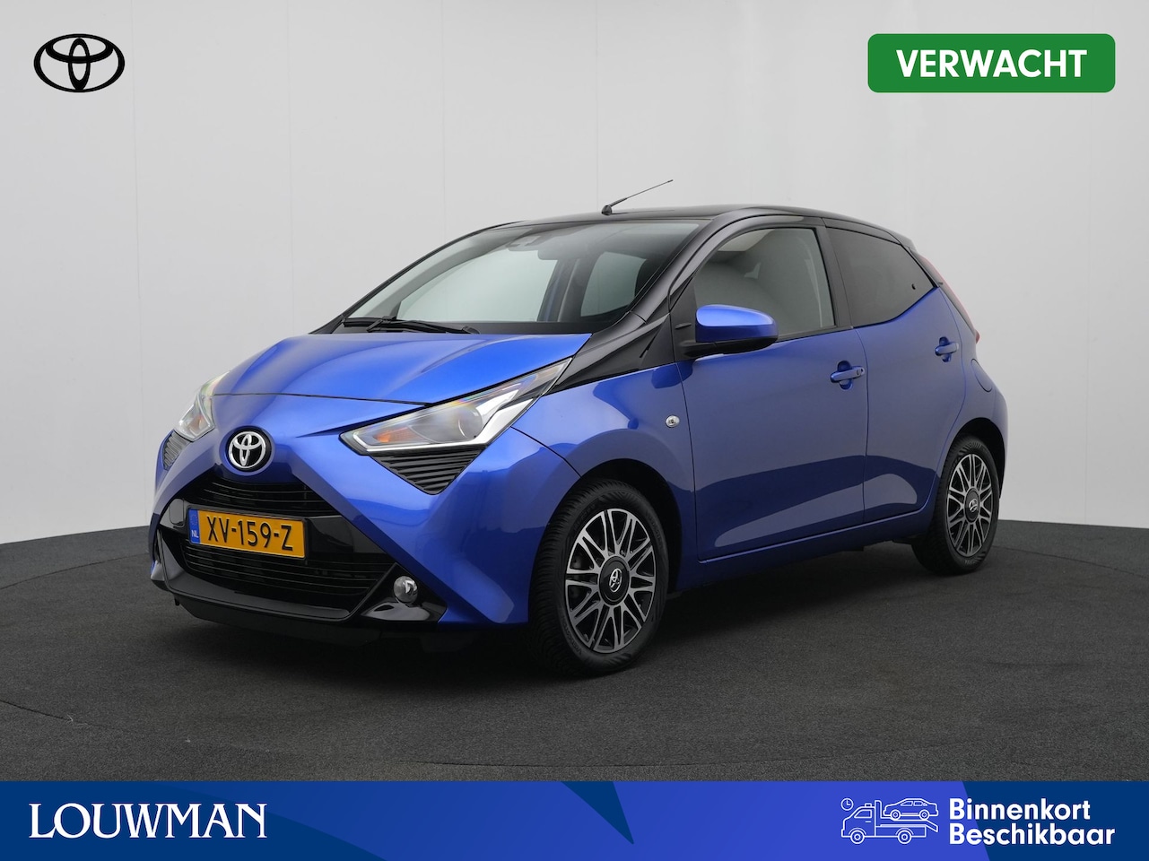 Toyota Aygo - 1.0 VVT-i X-Clusiv X-Shift Automaat | Keyless Entry | Toyota Safety Sense | - AutoWereld.nl