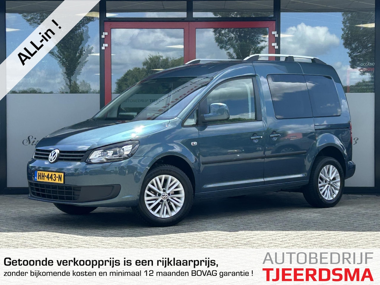 Volkswagen Caddy - 1.2 TSI Easyline | Airco | Cruise Control | Metallic Lak | Getinte Ramen | Dakrail | Parke - AutoWereld.nl