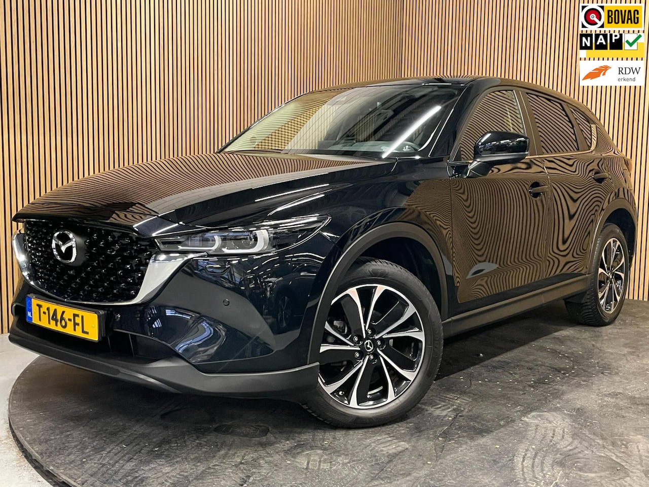 Mazda CX-5 - 2.0 e-SkyActiv-G M Hybrid 165 Advantage|AUTOMAAT|TREKHAAK|360 CAMERA|CARPLAY|STOEL+STUURVE - AutoWereld.nl