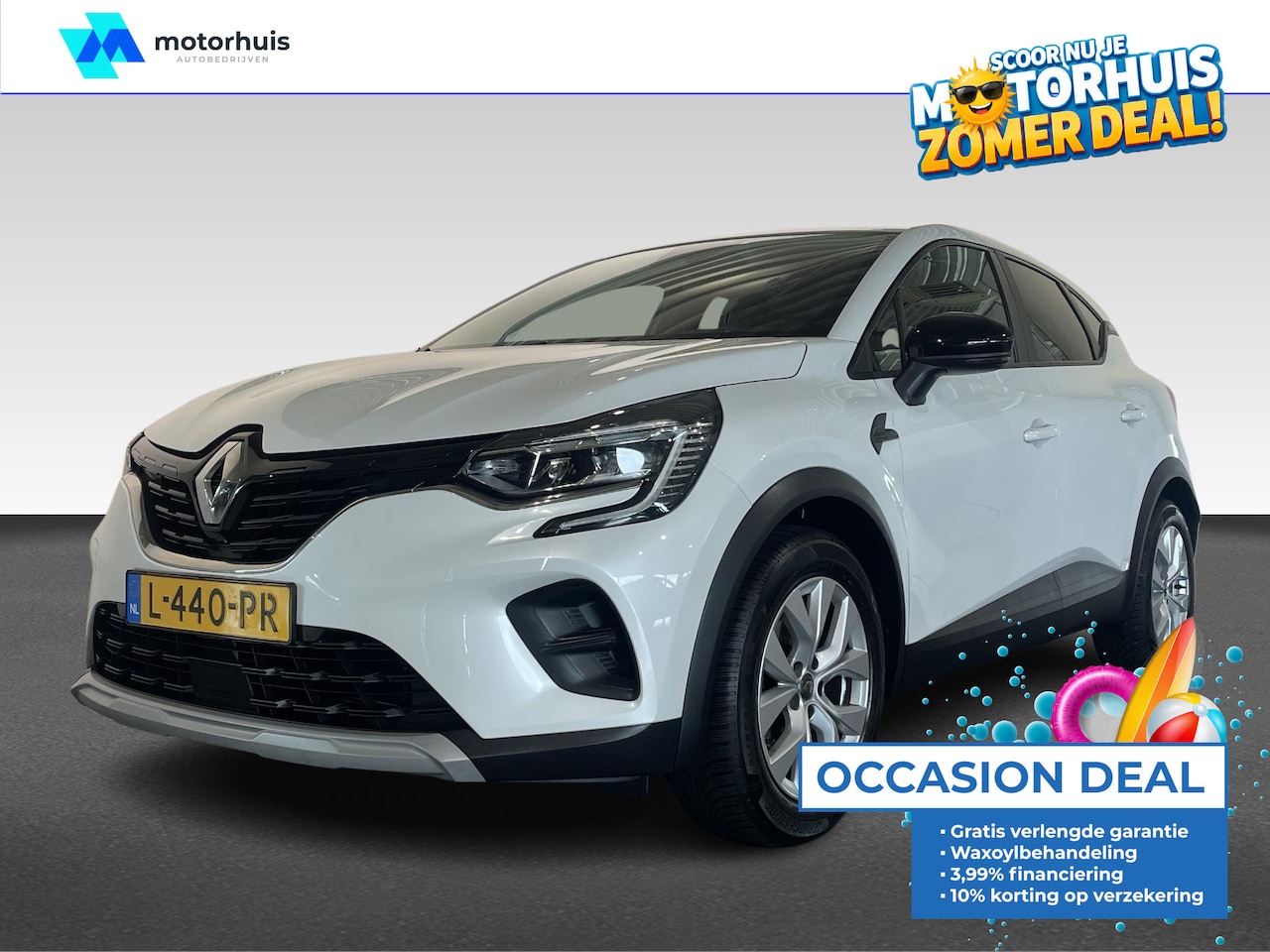 Renault Captur - 1.0 TCe 90 Business Zen | Achterbank in delen neerklapbaar | Airco | Armsteun voor - AutoWereld.nl