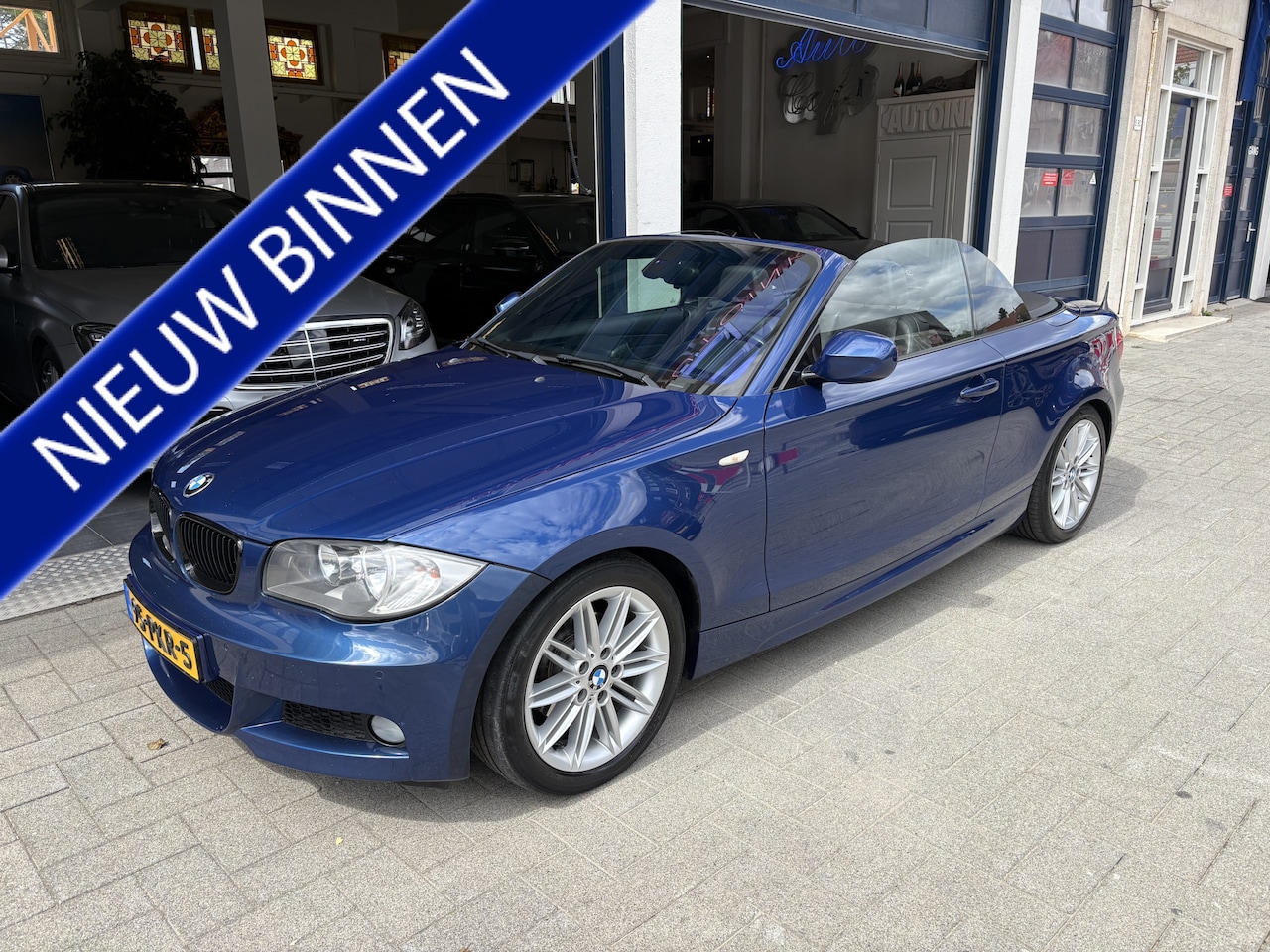 BMW 1-serie Cabrio - 118i M.High Executive M PAKKET/LEDER/NAVI/STOELVERW. - AutoWereld.nl