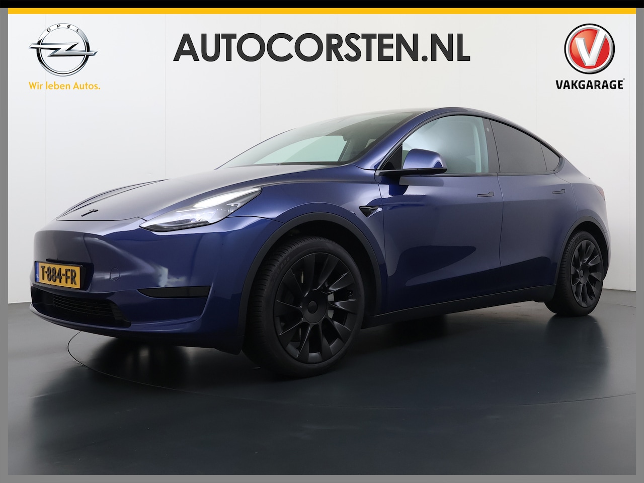 Tesla Model Y - RWD 300PK LFP Accu Trekhaak Spoiler 20"lm Warmtepomp Leer PanoDak Navi Premium-Audio Ecc A - AutoWereld.nl