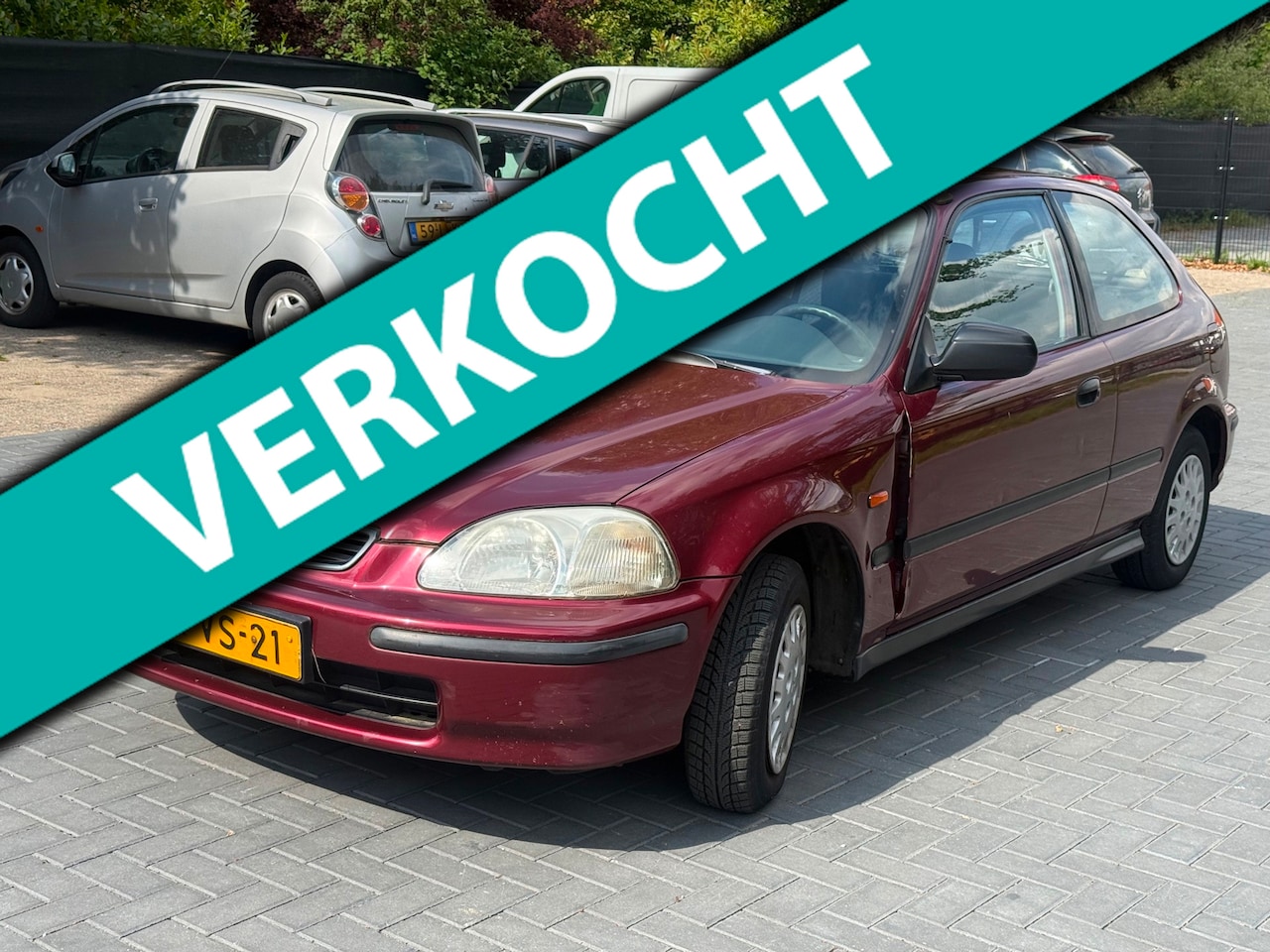 Honda Civic - 1.4i /Automaat/Stuurbkr./NAP/Trekhaak - AutoWereld.nl