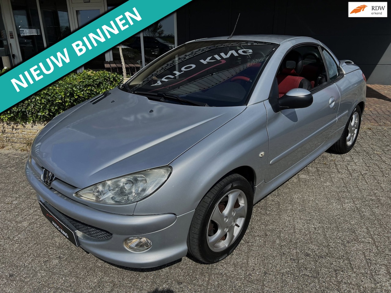 Peugeot 206 CC - 1.6-16V ROLAND GARROS ECC/LED/STOELVERW/LMV APK+NAP - AutoWereld.nl