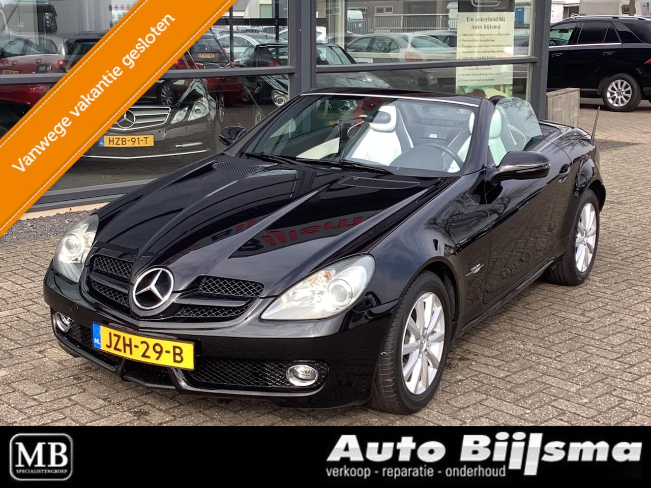 Mercedes-Benz SLK-klasse - 200 K. 2look edition, lederen bekleding - AutoWereld.nl