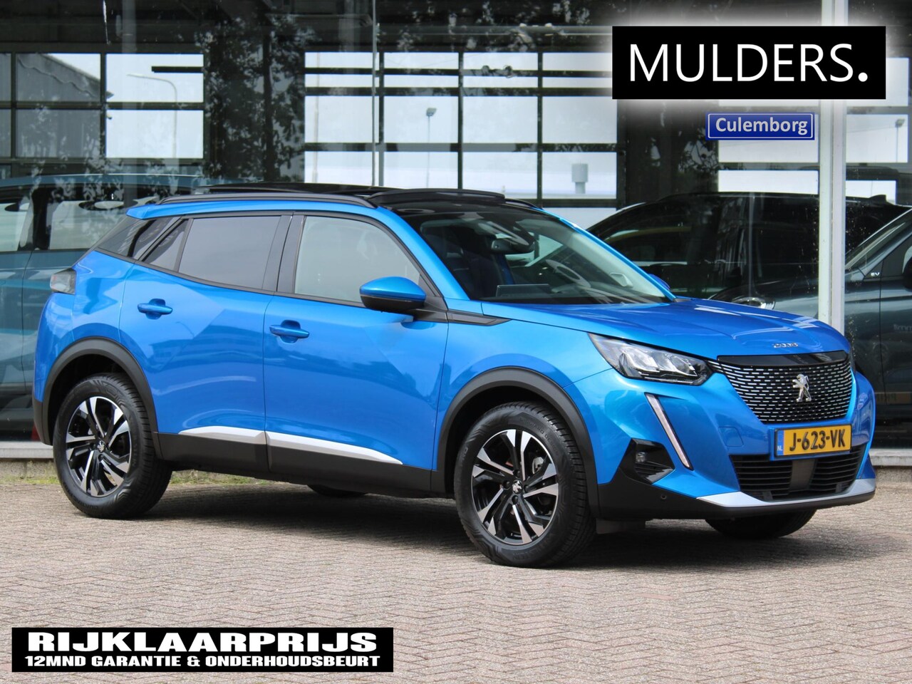 Peugeot 2008 - 1.2T Blue Lease Allure Automaat | Panoramadak/Camera/Navi - AutoWereld.nl