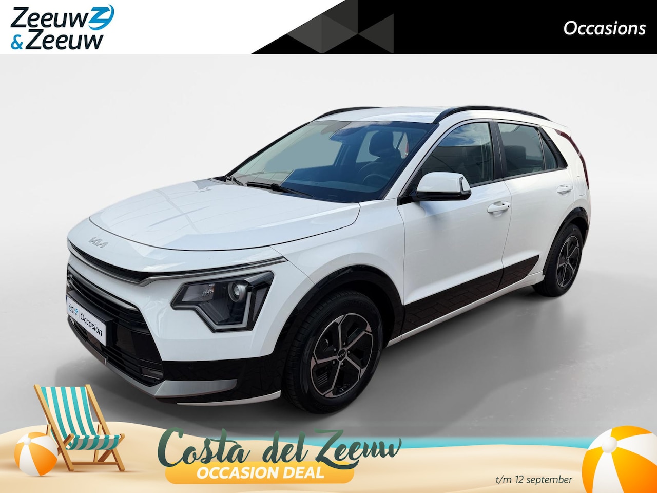 Kia Niro - 1.6 GDi Hybrid DynamicLine | Dealer onderhouden | Origineel NL | Navigatie | Apple CarPlay - AutoWereld.nl