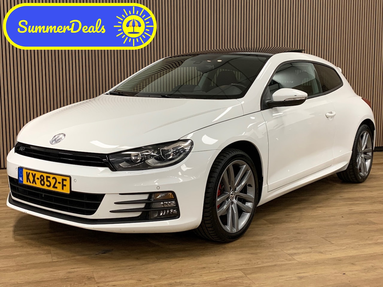 Volkswagen Scirocco - 1.4 TSI|R-Line|Opendak|Navigatie|Climate Control| - AutoWereld.nl