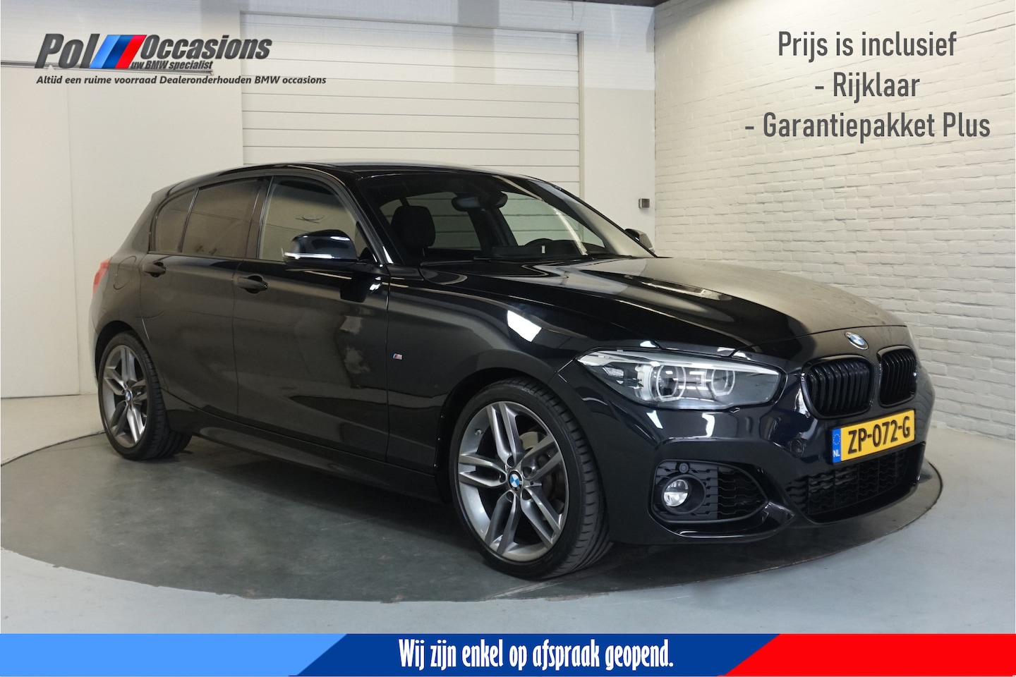 BMW 1-serie - 118i Edition M Sport Shadow M-Pakket | Automaat | Navig | Leder | - AutoWereld.nl