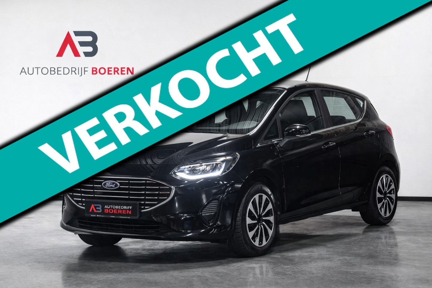 Ford Fiesta - 1.0 EcoBoost Hybrid Titanium 1.0 EcoBoost Hybrid Titanium I Apple carplay I Navi I Cruise - AutoWereld.nl