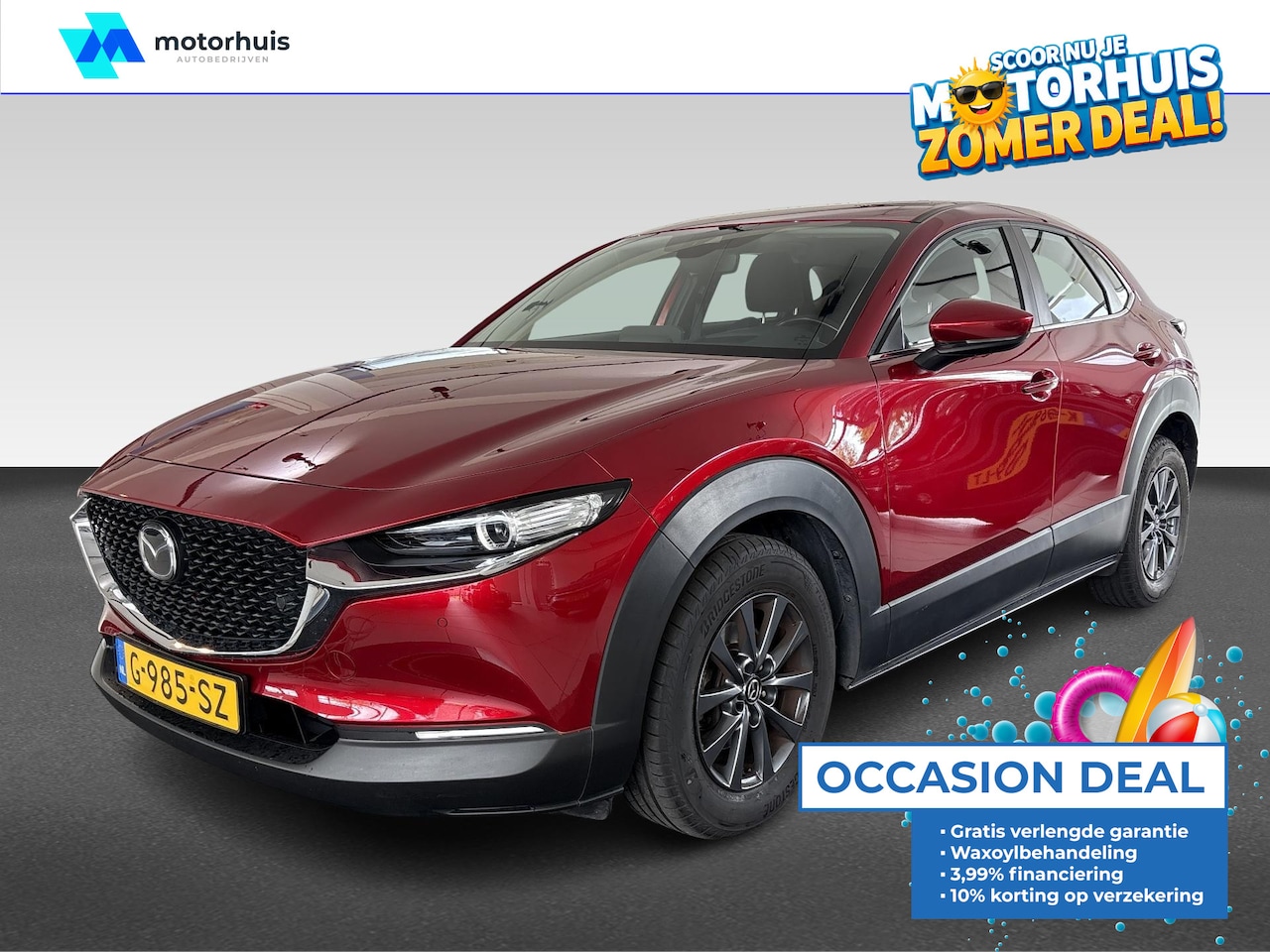 Mazda CX-30 - 2.0 e-SkyActiv-G M Hybrid Comfort | Stoel -en Stuurverwarming | PDC V+A | Navi | Elektrisc - AutoWereld.nl