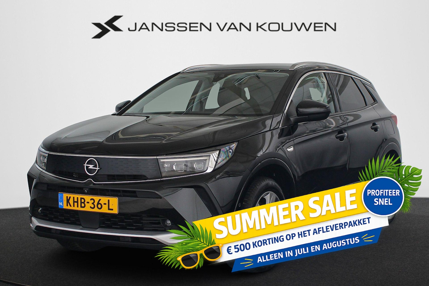 Opel Grandland - 1.6 Turbo Plug-In Hybrid Ultimate Trekhaak Winterpakket Adaptieve cruise control - AutoWereld.nl