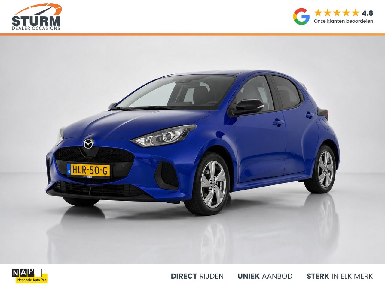 Mazda 2 Hybrid - 1.5 Exclusive-line NL-Auto, 1e Eigenaar + Luxe Uitvoering! - AutoWereld.nl