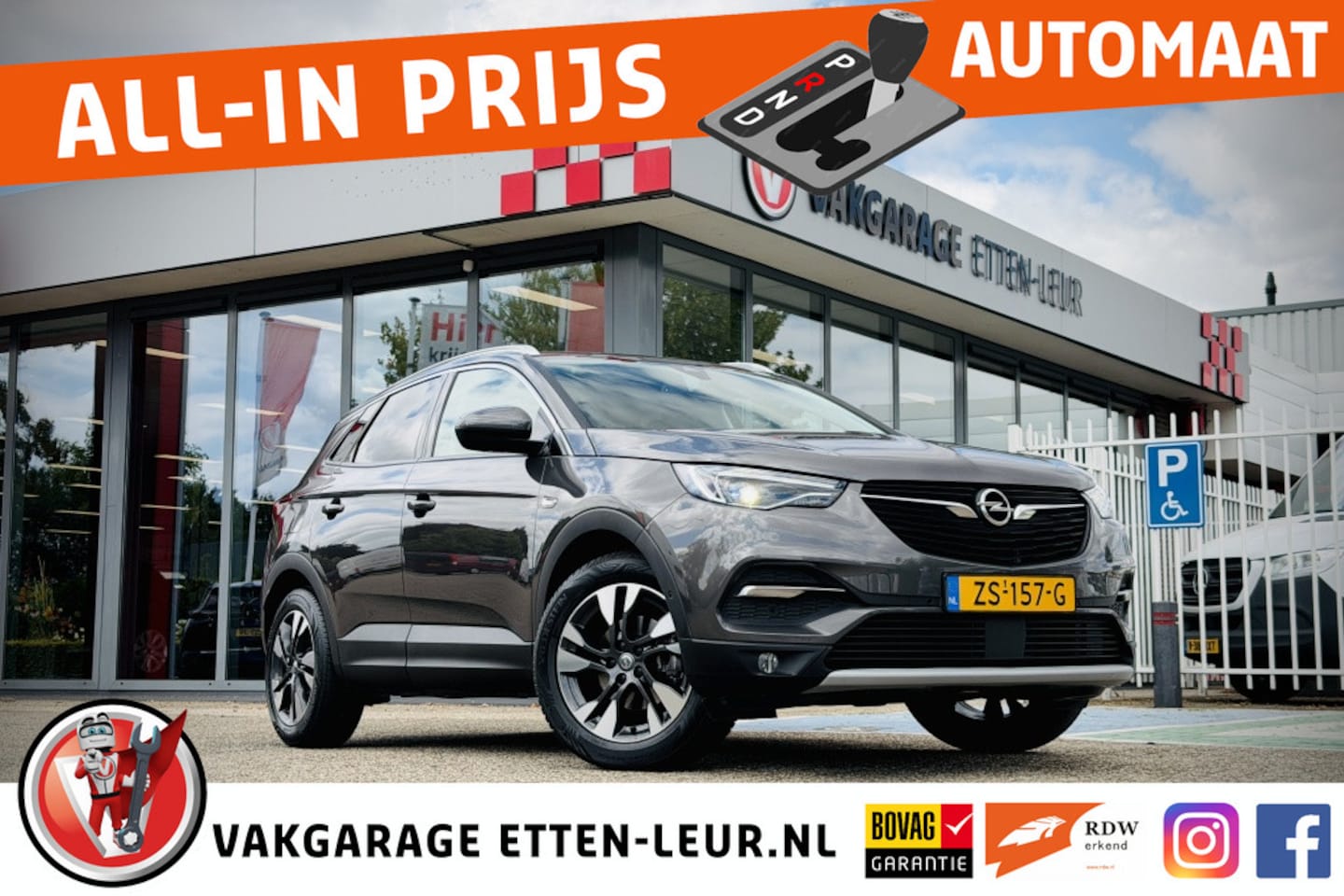 Opel Grandland X - 1.2 Turbo Business Executive | TREKHAAK | STOEL VERW - KOELING - AutoWereld.nl