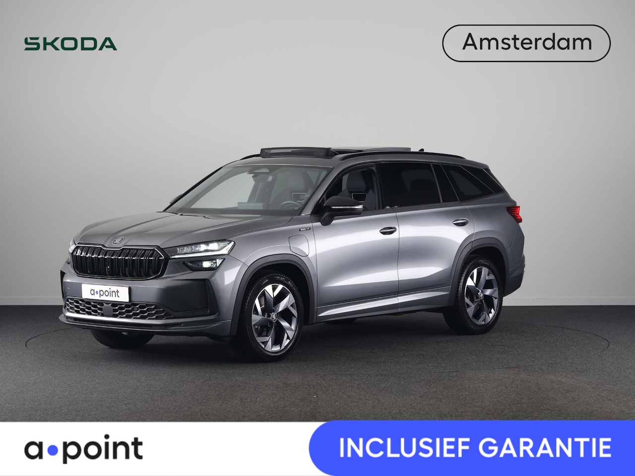 Skoda Kodiaq - 1.5 TSI PHEV Sportline Business 204 pk Automaat (DSG) | Verlengde garantie | Panoramadak | - AutoWereld.nl