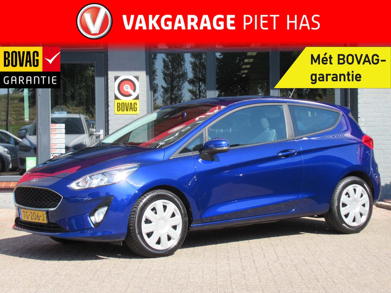 Ford Fiesta - 1.1 Trend | Airco | Cruise Control | Navigatie | Incl. Garantie | Bluetooth | LED Dagrijve - AutoWereld.nl