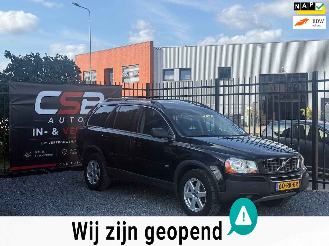 Volvo XC90 - 4.4 V8 Executive SCHUIFDAK!XENON!LEDER!AUTOMAAT!NWE APK! - AutoWereld.nl