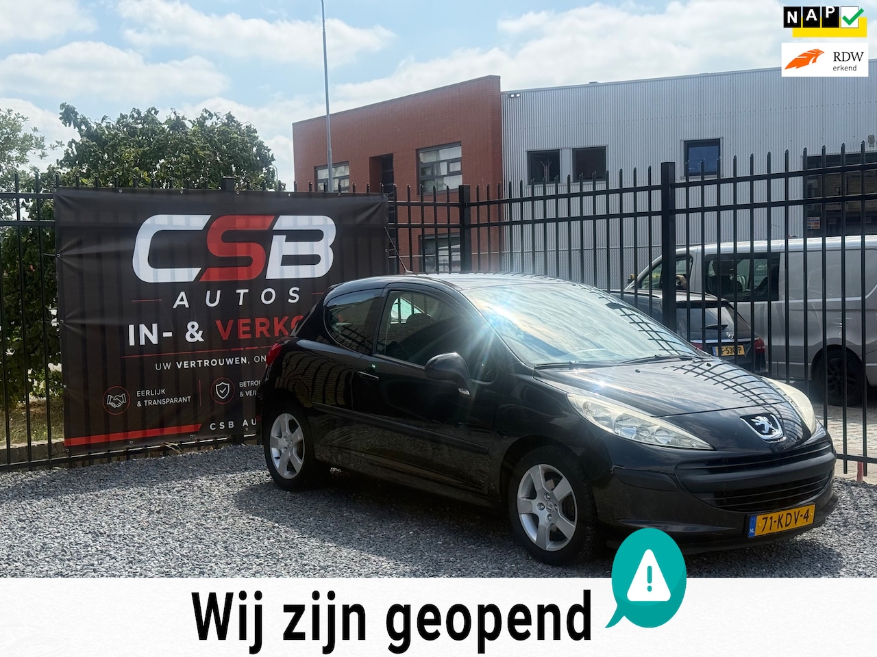 Peugeot 207 - 1.4 VTi X-line AIRCO!APK2027!LAGE KM!KOOPJE! - AutoWereld.nl