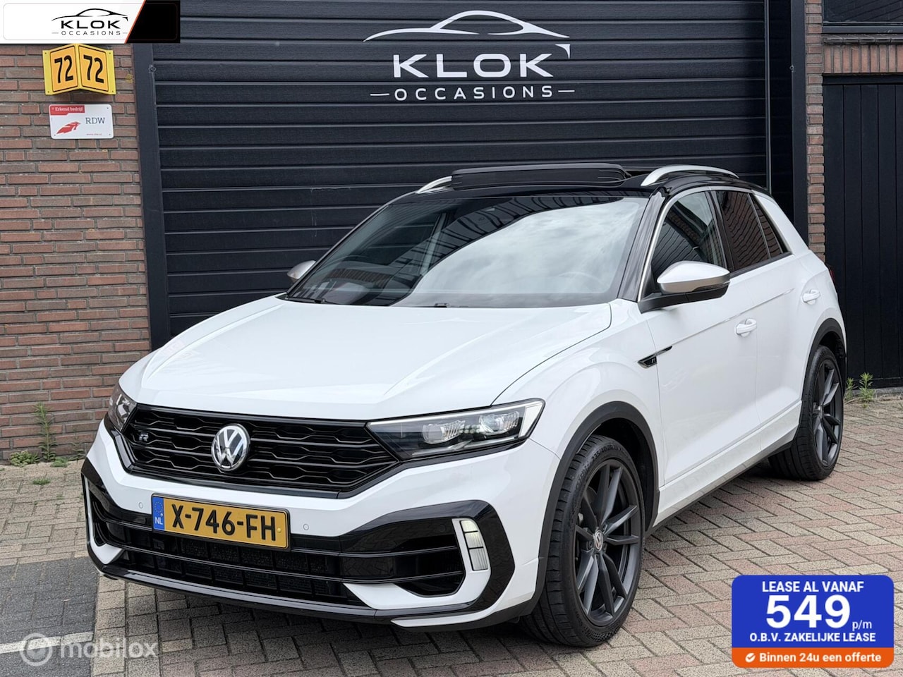 Volkswagen T-Roc - 2.0 TSI 4Motion R Carplay Pano Akrapovic - AutoWereld.nl