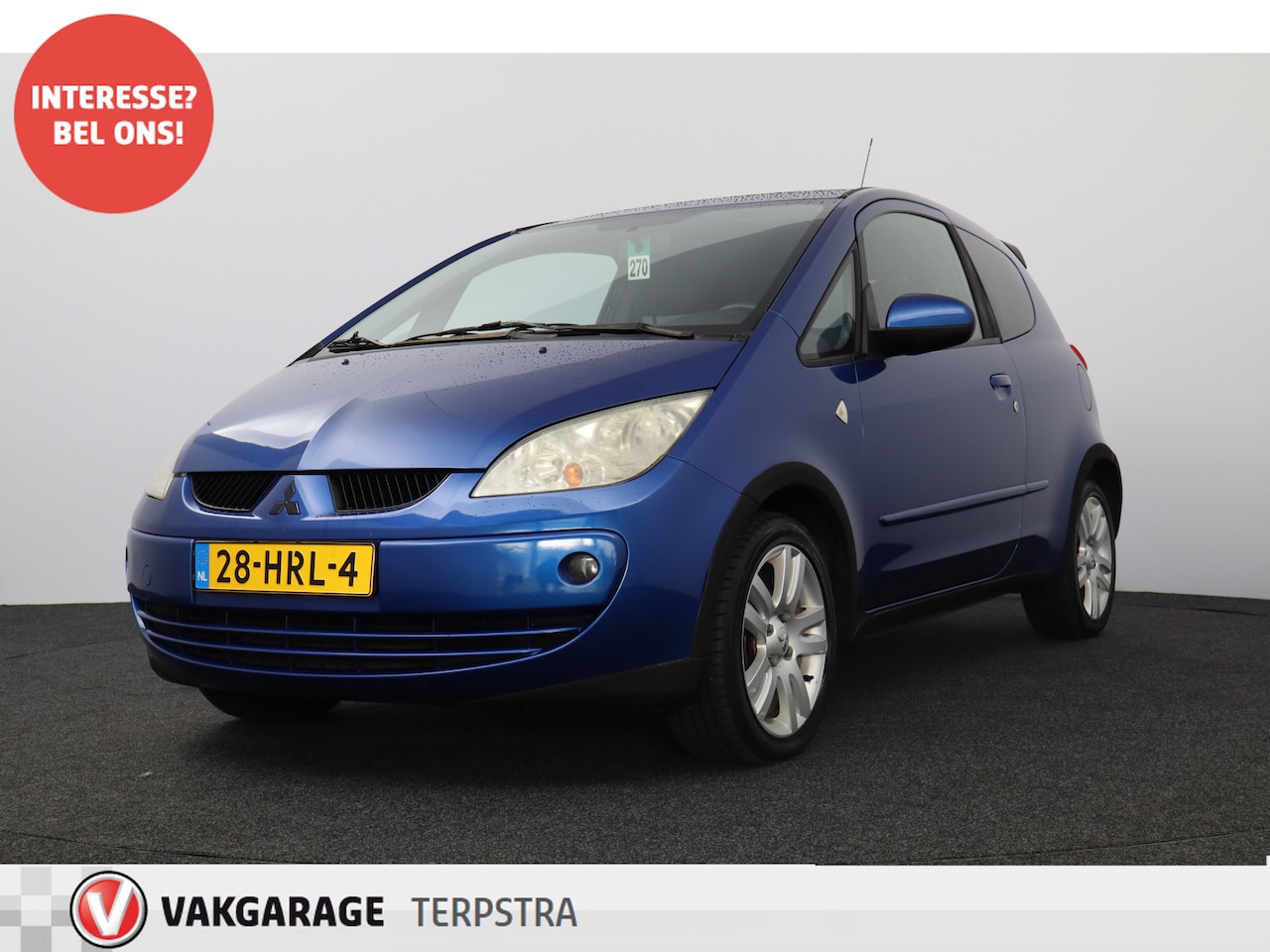 Mitsubishi Colt - 1.3 QS III /Airco /Elek. ramen voor /C.V. afstand /Radio-CD /Isofix /16"LMV /Extra getint - AutoWereld.nl