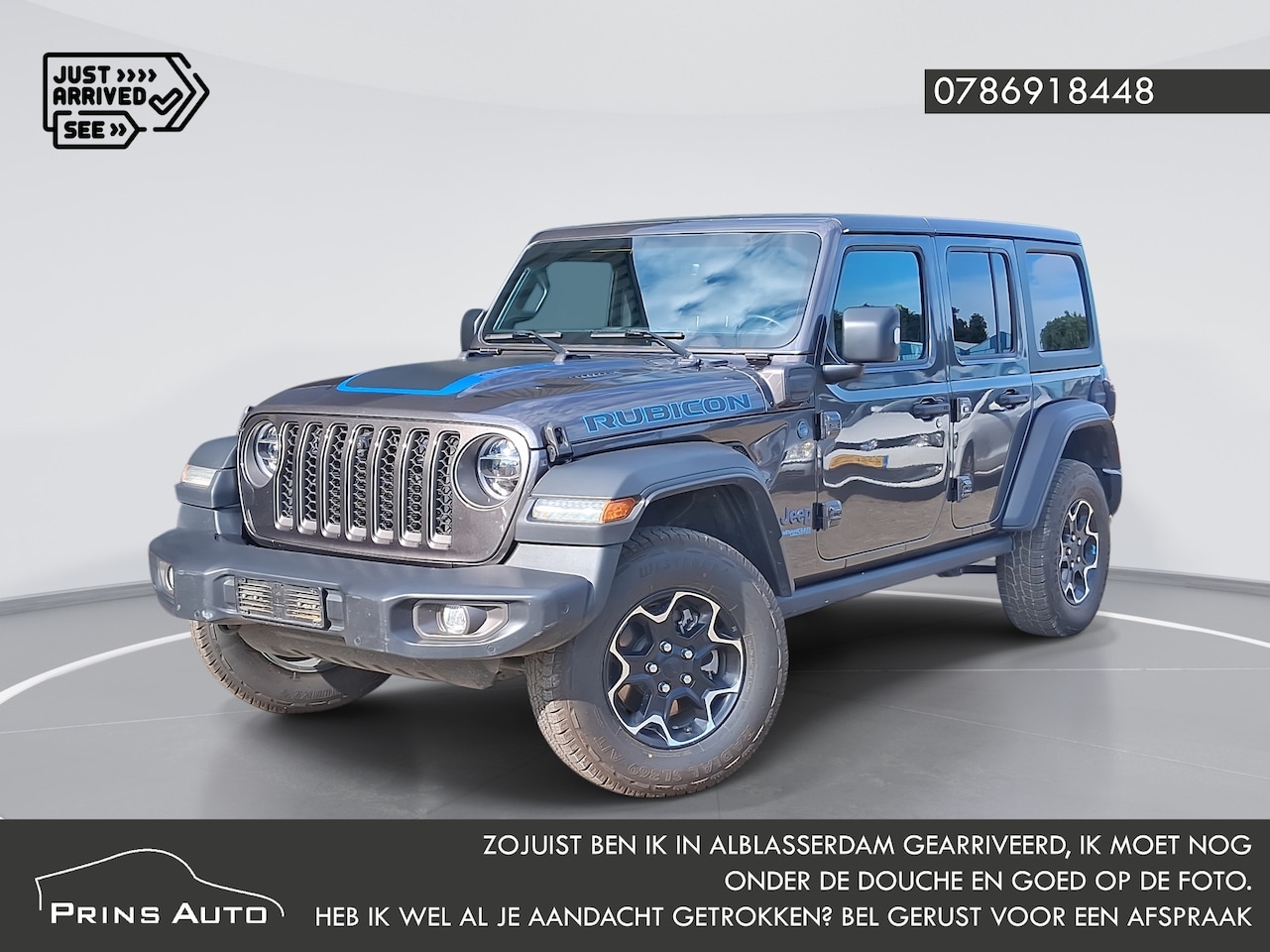 Jeep Wrangler Unlimited - 4xe 380 Rubicon |NAVI|CLIMA|CRUISE|CAMERA VOOR+ACHTER| - AutoWereld.nl