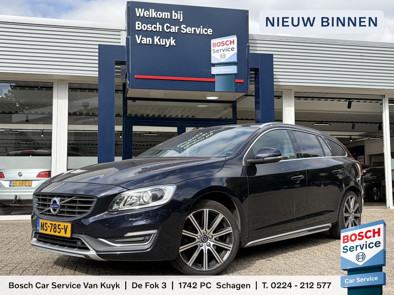 Volvo V60 - 2.0 T4 Nordic+ / Binnenkort-Beschikbaar! / Foto's Volgen! / ENZ. - AutoWereld.nl