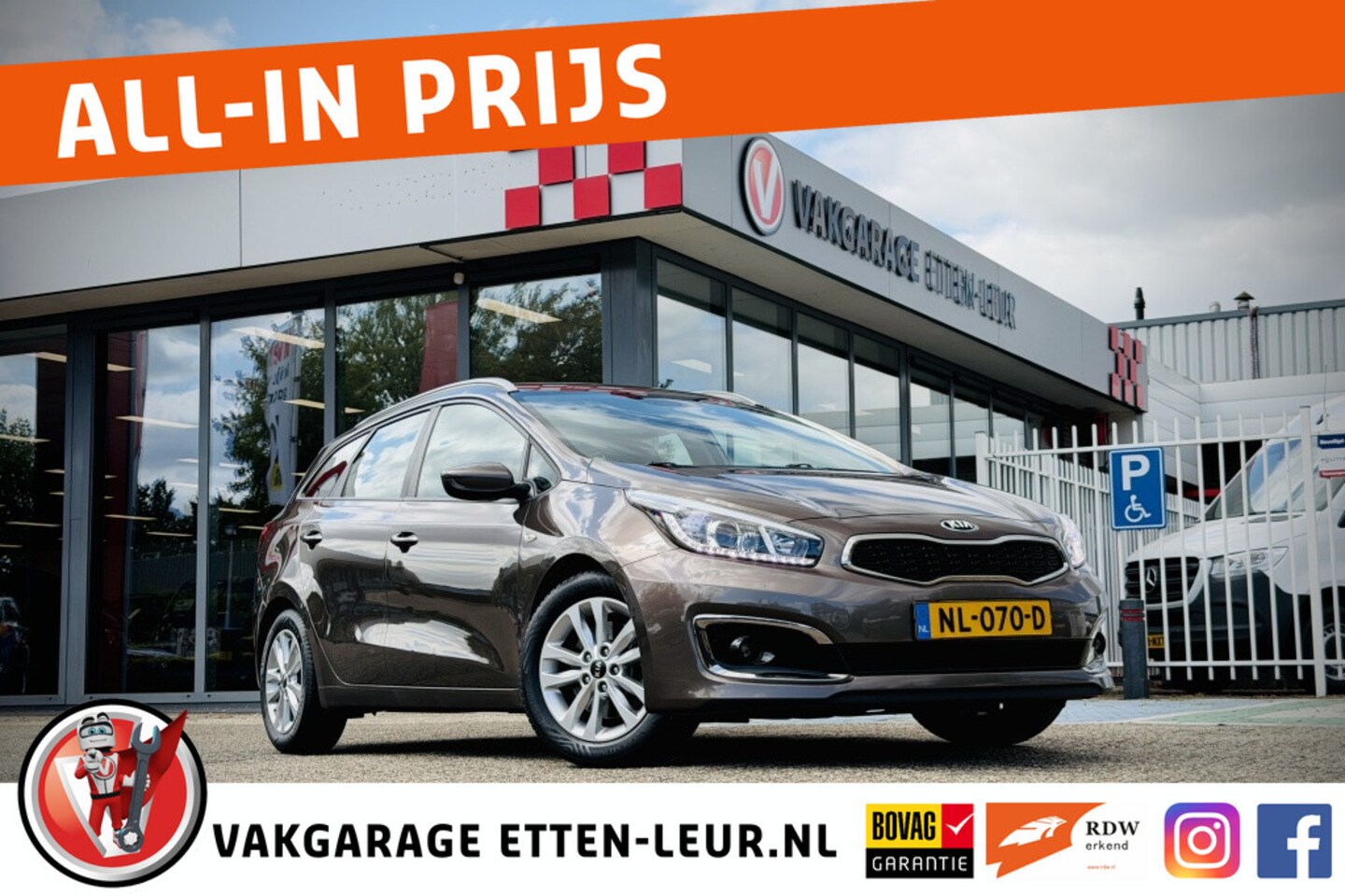 Kia Cee'd Sportswagon - 1.6 GDI ComfortPlusLine Navigator | CLIMA | CAMERA | CRUISE - AutoWereld.nl