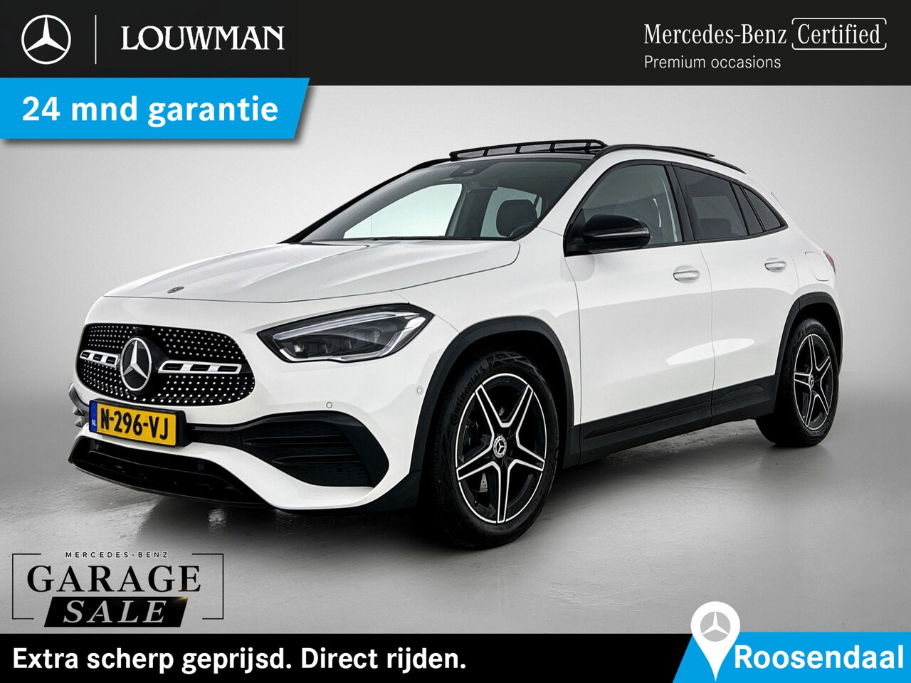 Mercedes-Benz GLA-Klasse - 180 AMG Nightpakket | Panoramadak | Trekhaak | Memory | Sfeerverlichting | Keyless Go | Mu - AutoWereld.nl