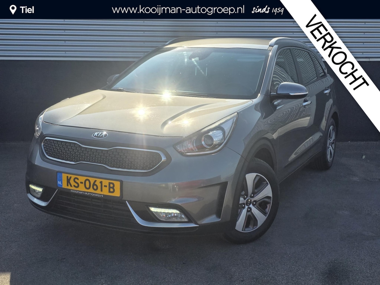 Kia Niro - 1.6 GDi Hybrid First Edition Trekhaak, Navigatie, Nieuw geleverd en dealeronderhouden, Ach - AutoWereld.nl