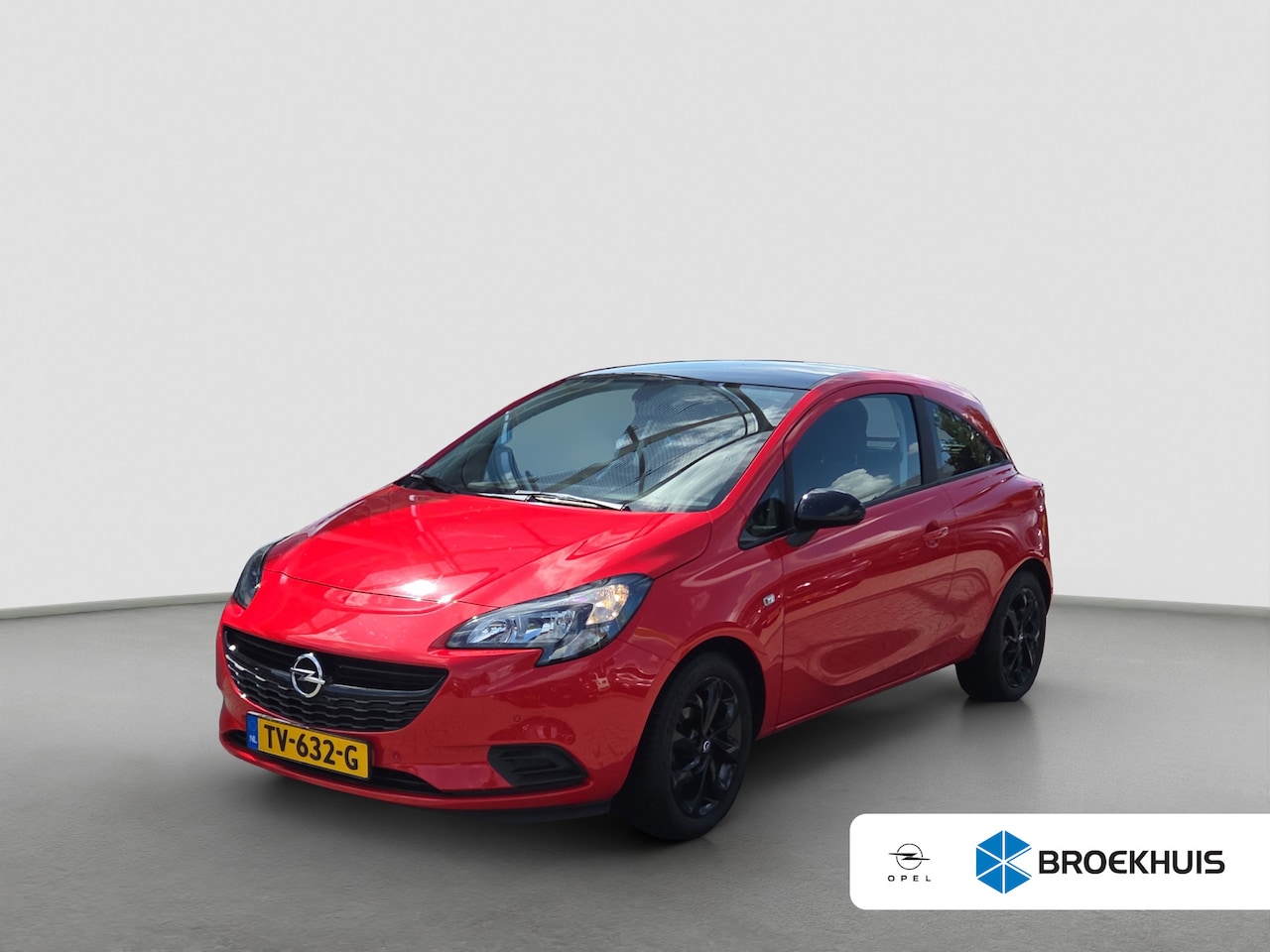 Opel Corsa - 1.4 Cosmo Black pack | Parkeersensoren | Airco | Lage kmstand! | - AutoWereld.nl