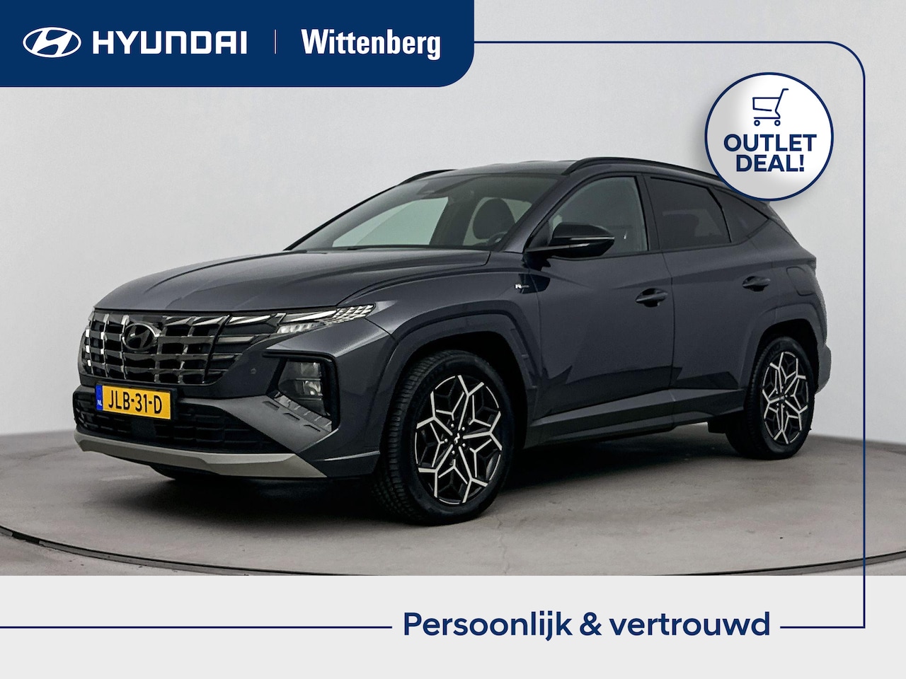 Hyundai Tucson - 1.6 T-GDI PHEV N Line 4WD | Navigatie | Apple carplay en Android Auto | Parkeer sensoren v - AutoWereld.nl