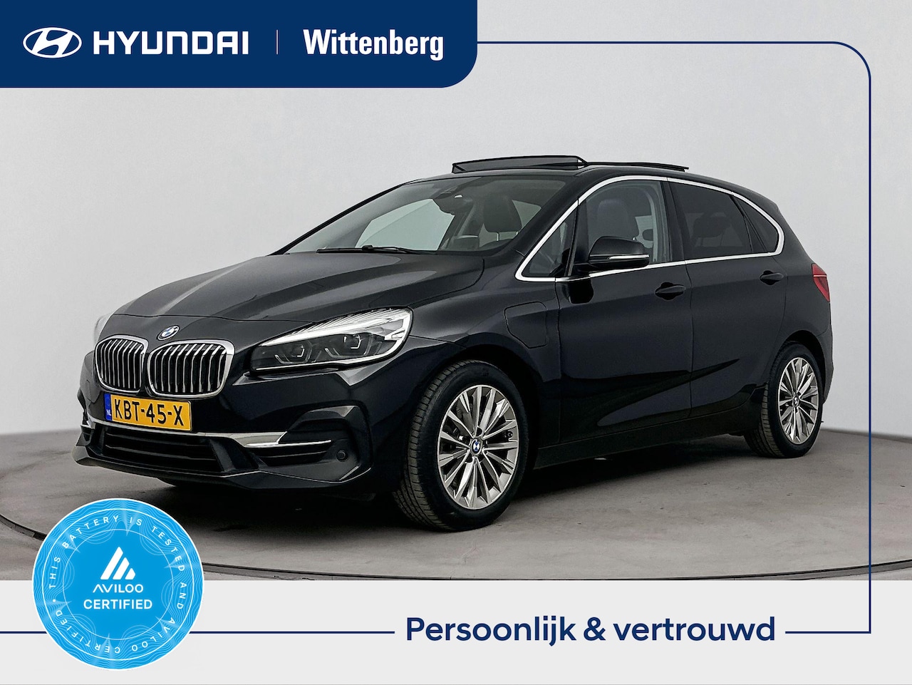 BMW 2-serie Active Tourer - 225xe iPerformance High Executive Aut. 4WD | PHEV | Leer | Panoramadak | Memory | Stoelver - AutoWereld.nl