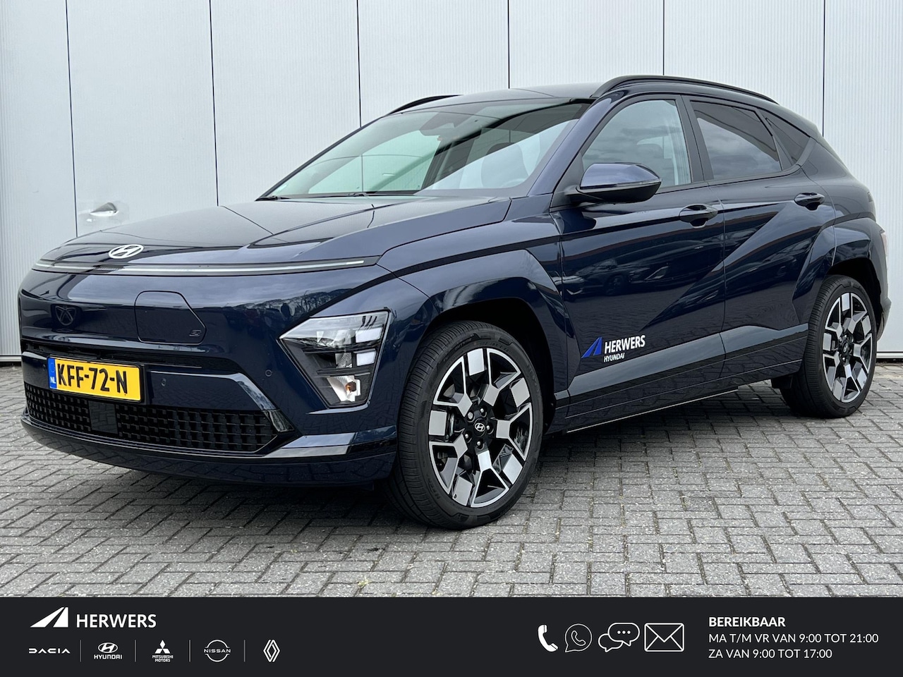 Hyundai Kona Electric - Long Range Pure Edition 64.8 kWh / (Dynamische) Navigatie / 3 Fase / Batterijconditionerin - AutoWereld.nl