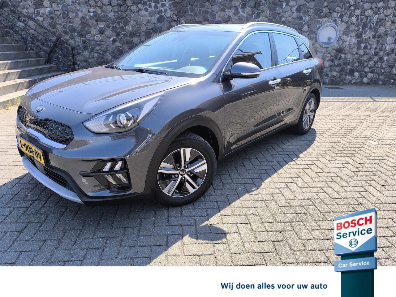 Kia Niro - 1.6 GDi Hybrid DynamicLine carplay, adaptive cruise contr, led verlichting, camera, 1e eig - AutoWereld.nl