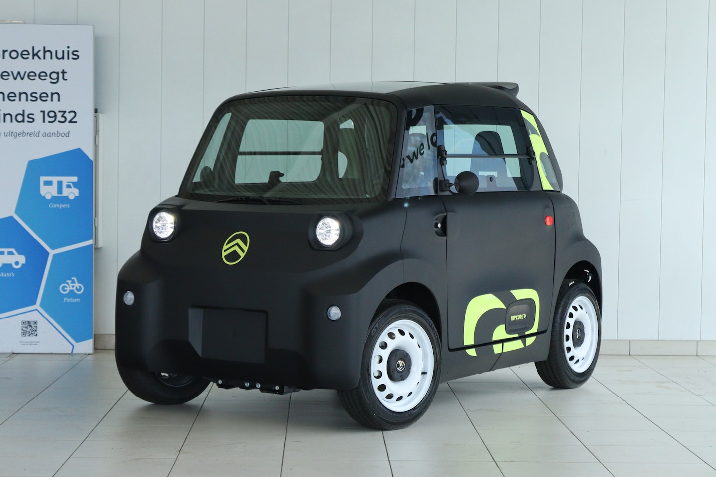 Citroën Ami - Rip Curl Sunrise Limited Edition | UIT VOORRAAD LEVERBAAR | Pano | LED | Dakspoiler | - AutoWereld.nl