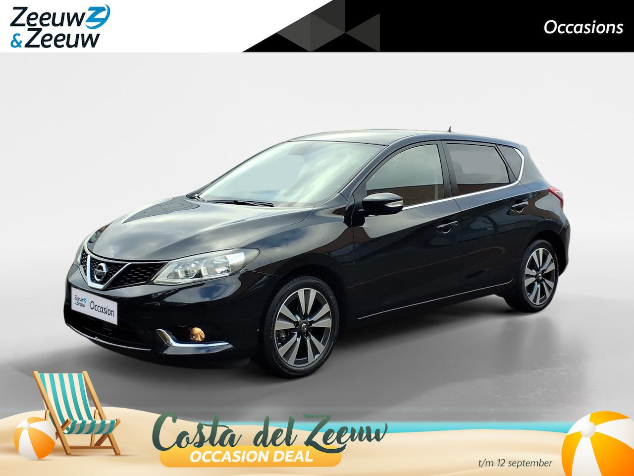 Nissan Pulsar - 1.2 DIG-T Connect Edition | Automaat | Airco/ecc | Navigatie | Trekhaak | Camera /Pdc | 1 - AutoWereld.nl