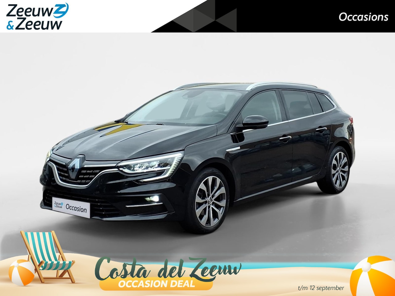 Renault Mégane Estate - 1.3 TCe 140 Techno 1 jaar Garantie | Automaat | Camera | Cruise & Climate Control | 9,3'' - AutoWereld.nl