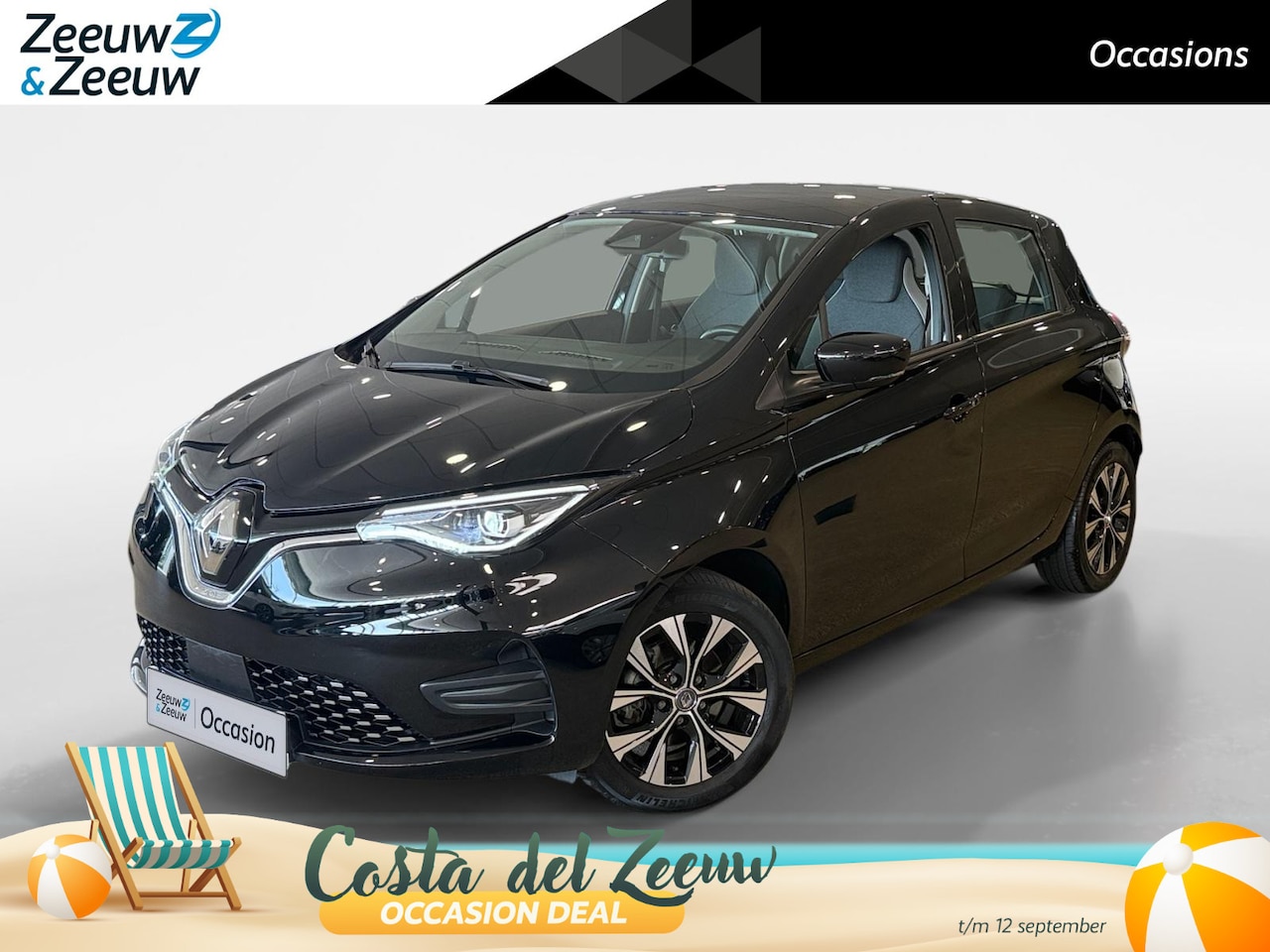 Renault Zoe - R135 Evolution 52 kWh *Navi*Climate*Cruise*Sportieve velgen*Fijne Auto! - AutoWereld.nl