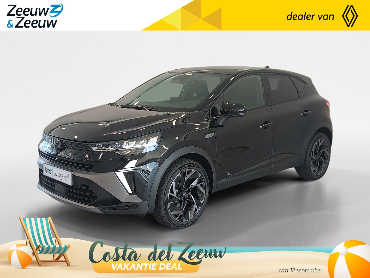 Renault Captur - 1.8 E-Tech full hybrid 160 esprit Alpine Uit voorraad leverbaar op = op - AutoWereld.nl