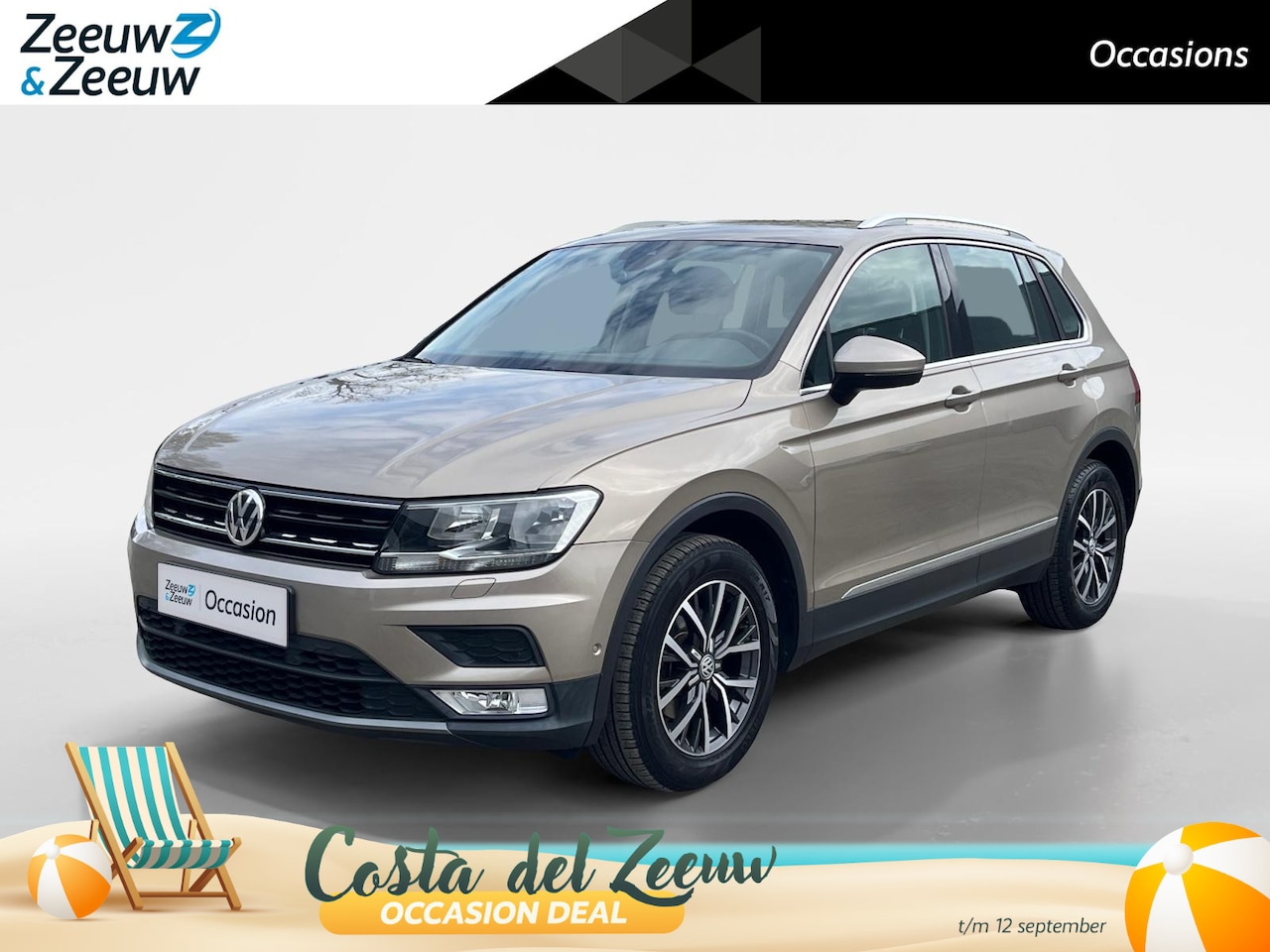Volkswagen Tiguan - 1.4 TSI ACT Highline | Navigatie | Stoelverwarming | Automaat | Adaptive Cruise Control - AutoWereld.nl