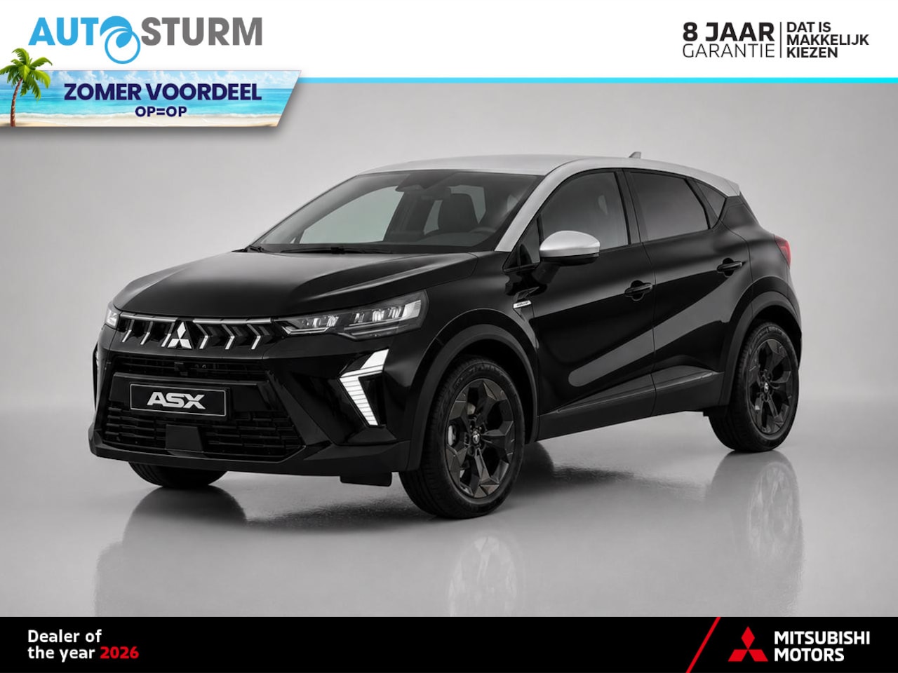 Mitsubishi ASX - 1.8 HEV AT Black Edition 1.8 HEV AT Black Edition - AutoWereld.nl